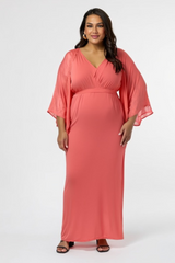 AURA SATIN MAXI DRESS