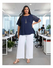 ROUND NECK SHORT SLEEVE TOP