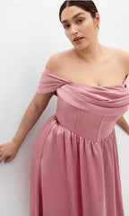 ANGEL LOVE MAXI DRESS ROSE