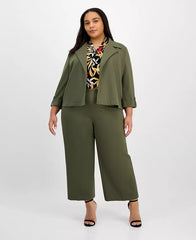Olive Green Plus Size Co-ord Set