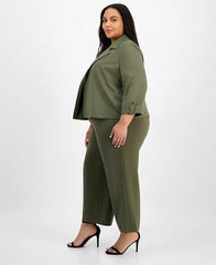 Olive Green Plus Size Co-ord Set