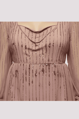 ELEGANT SHIMMERY DRESS