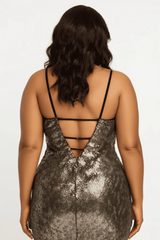 Daisy SEQUENCE MIDI DRESS