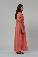 AURA SATIN MAXI DRESS
