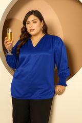 ROYAL BLUE FULLSLEEVE TOP