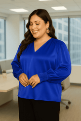 ROYAL BLUE FULLSLEEVE TOP