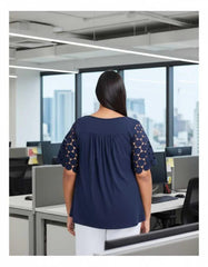 ROUND NECK SHORT SLEEVE TOP