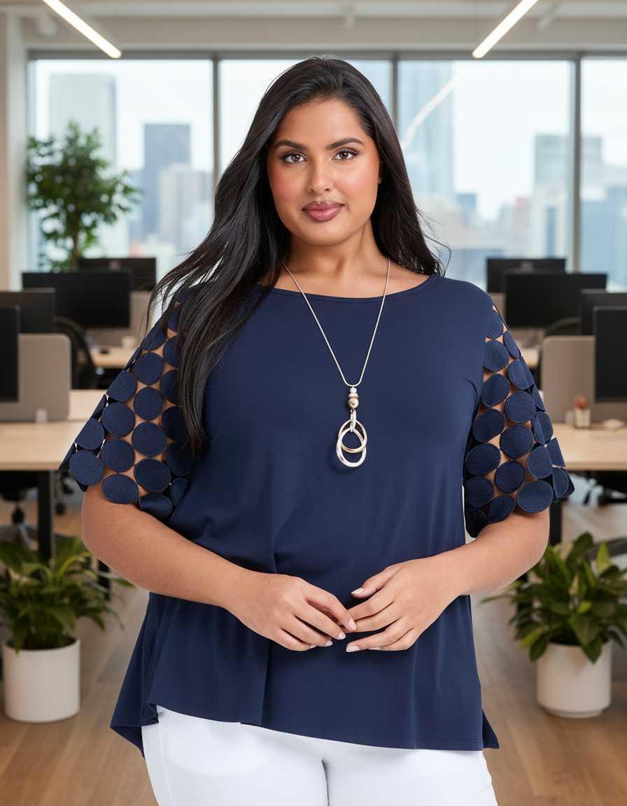 ROUND NECK SHORT SLEEVE TOP